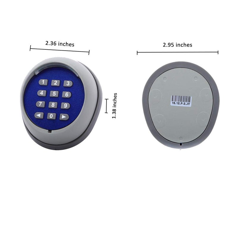GATEXPERT Wireless Keypad for Automatic Gate Opener, Keyless for Sliding Gate Operator Panel(Opener Accesssories,Only Compatible with GATEXPERT Gate Motor)) - Image 4